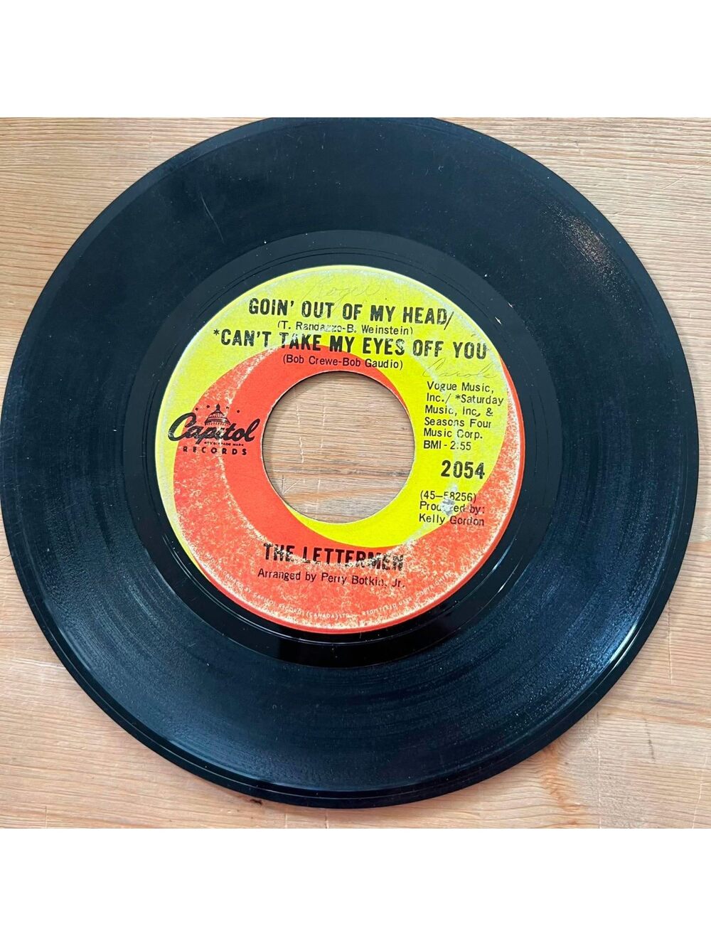 The Lettermen - Goin' Out of my Head/I Believe 45rpm VG+ R08
